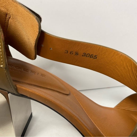 Robert clergerie abstract block heel sandals 36.5 - Picture 7 of 13